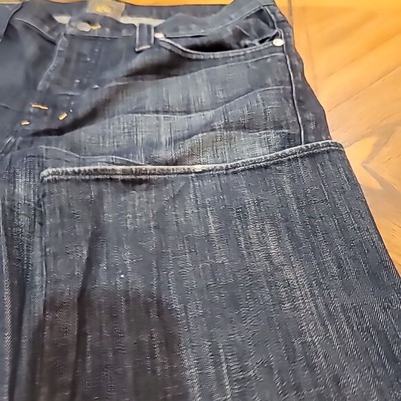 Rock & Republic Men Button Fly Jeans 38x30 Good Used Condition - Picture 7 of 16